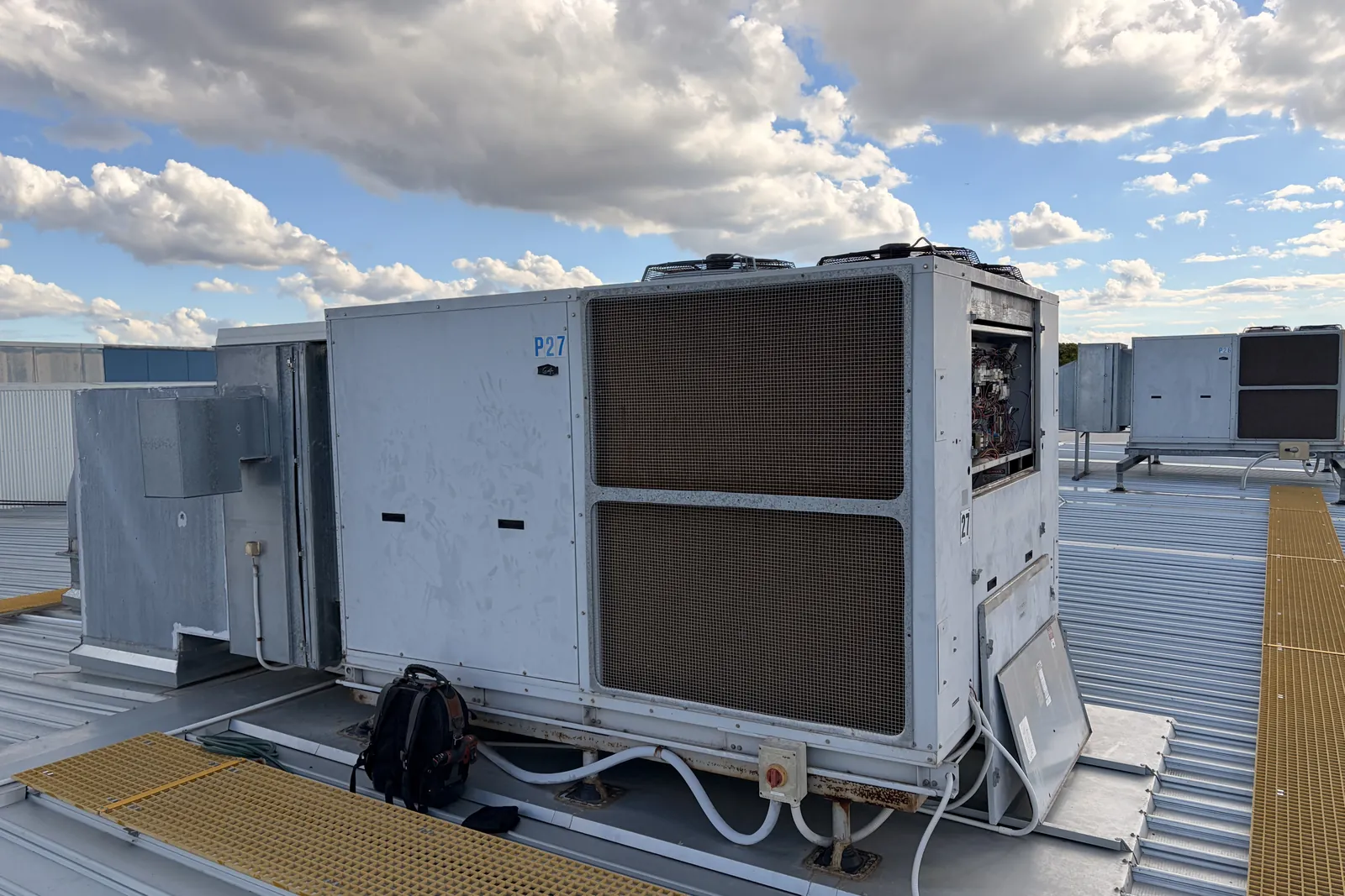 Industrial HVAC asset management and plant monitoring