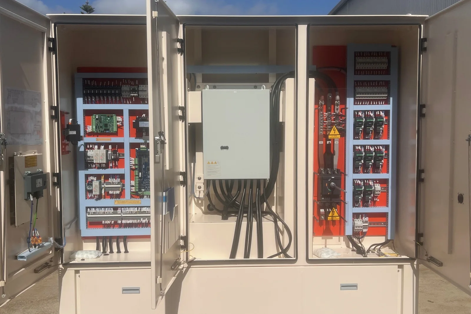 Commercial HVAC plant room servicing